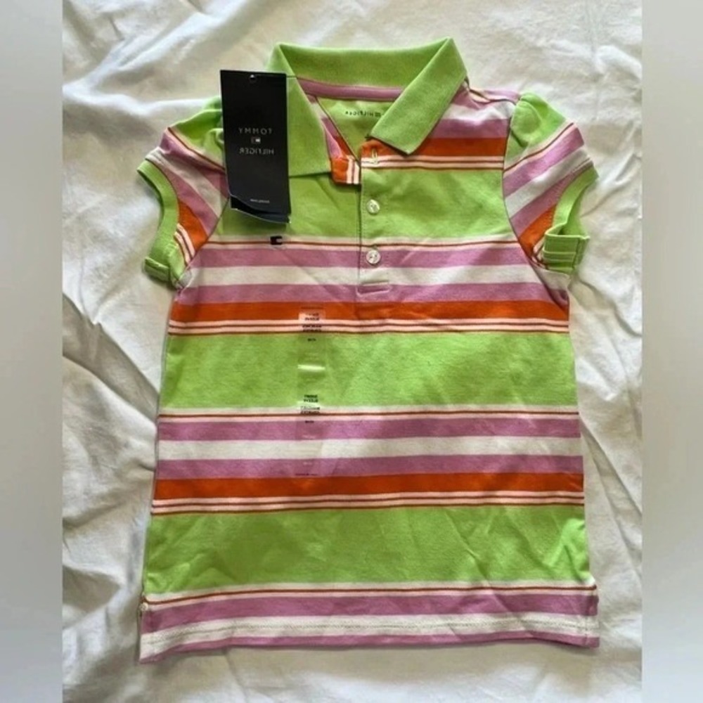 Tommy Hilfiger short sleeved kids polo shirts 4T‎